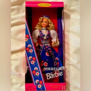 1995 Norwegian Barbie. New in the box.